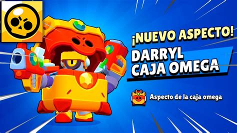 Brawl Star Darryl Caja Omega Nuevo Aspecto Tutorial Del Juego