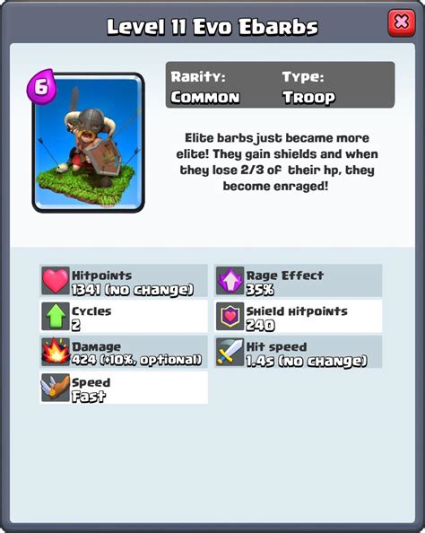 Evolved elite barbarians concept : r/ClashRoyale