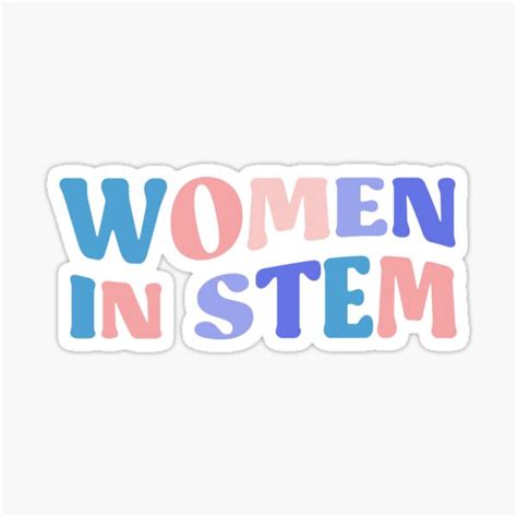 "Women in STEM, STEM, Women in Science, STEAM, STEM women" Sticker for Sale by InnaPo | Redbubble