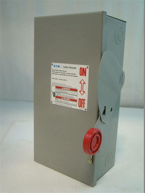 Eaton Cutler Hammer 30Amp Heavy Duty Safety Switch DH321NGK Joseph