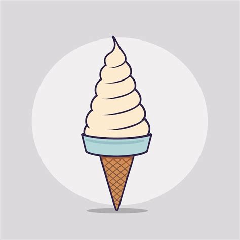 Premium Vector Ice Cream Cartoon Illustration Vector Design