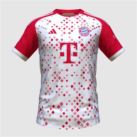 Bayern White Kit Prototype FIFA 23 Kit Creator Showcase