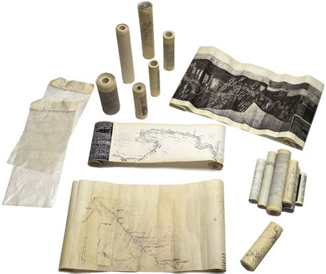 16 Scroll Maps By Legendary Western River Guide Leslie Allen Jones