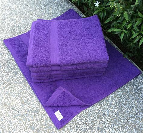 Hand Towel Purple 250 Grams Trade Expressions Singapore Pte Ltd