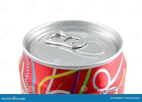 Parte Superior Vermelha Da Lata De Soda Foto De Stock Imagem De