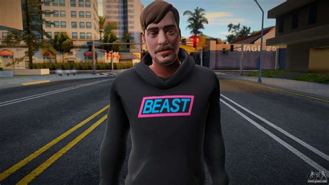 Mr Beast Skin For Gta San Andreas