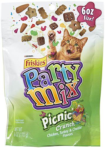 Purina Friskies Party Mix Cat Treats Picnic Crunch6oz Pricepulse