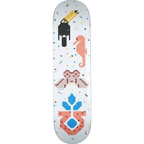 Habitat Skateboards Silas Baxter Neal Web Of Life Skateboard Deck 8