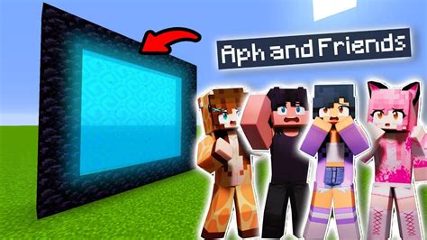 How To Make A Portal To The Aphmau Every Friend Dimension In Minecraft