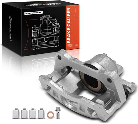 A Premium Front Disc Brake Caliper Assembly With Bracket Compatible