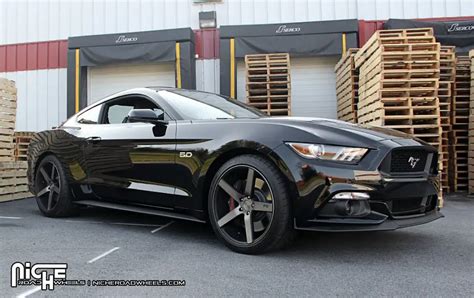 Ford Mustang Custom Wheels Niche Milan M X Et Tire Size