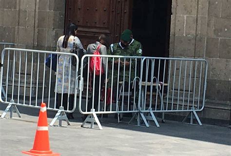 Incrementan Medidas De Seguridad En Palacio Nacional