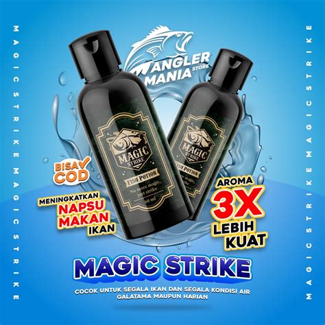 Jual Essen Magic Strike Fish Potion Umpan Mancing Ikan Mas Lele Bawal