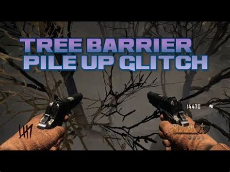 Easy Tree Barrier Pile Up Glitch Spot Buried Black Ops Zombies