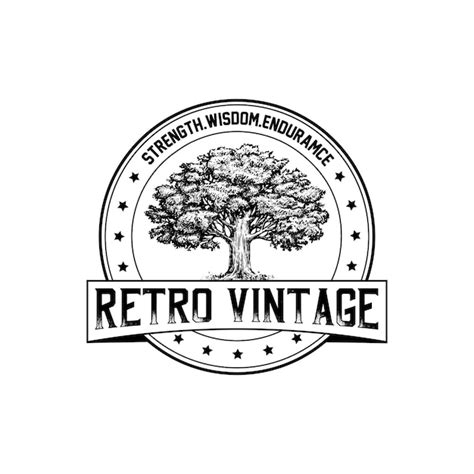 Premium Vector Retro Vintage Logo Design