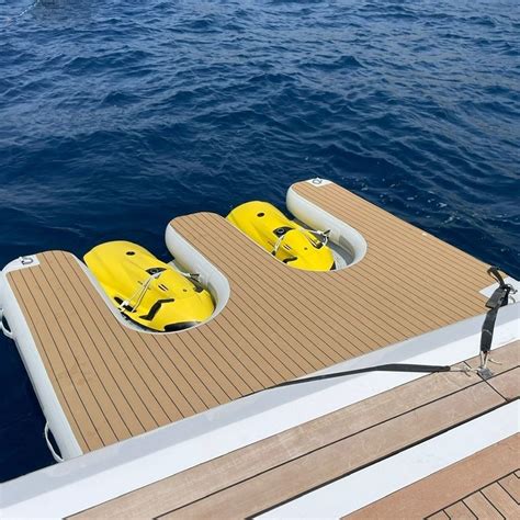 Piattaforma Per Yacht Double SEARAFT Galleggiante