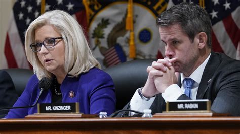 Rnc Votes To Censure Reps Liz Cheney And Adam Kinzinger Over Work With Jan 6 Panel