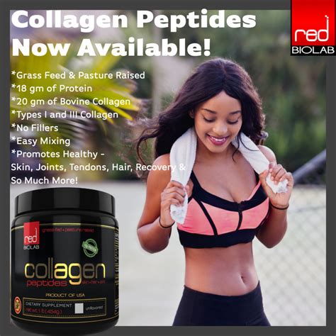 The Benefits of Collagen Peptides – Red Biolab