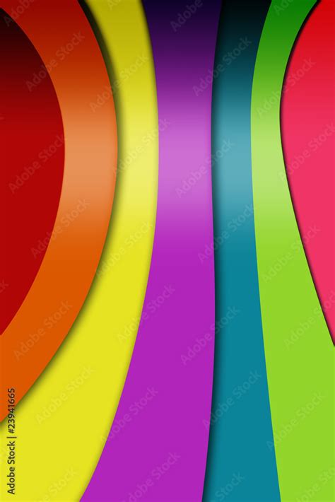 hintergrund, wallpaper, flyer, regenbogen, farben, Stock Illustration ...