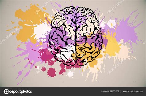 Abstract brain sketch Stock Photo by ©peshkov 272831382