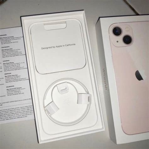 Jual Iphone 13 Ibox 128GB Pink Bekas Shopee Indonesia