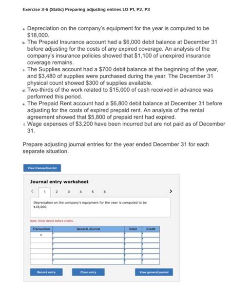 Solved Exercise Static Determining When To Recognize Chegg