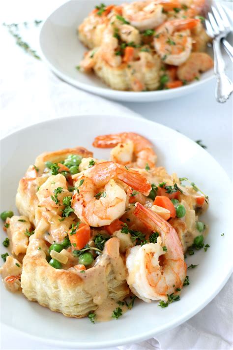 Easy Shrimp Pot Pie Dash Of Savory Cook With Passion Recipe Easy Shrimp Recipes Cooking