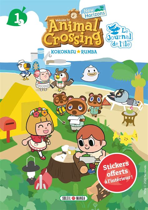 Animal Crossing New Horizons Le journal de l île tome 1 Bubble BD