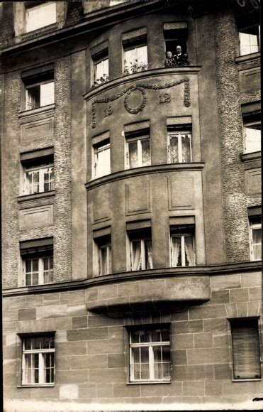 Foto Ansichtskarte Postkarte Nürnberg Wohnhaus erbaut akpool de