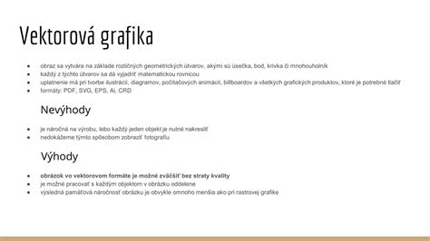 PPT Rastrová a vektorová grafika PowerPoint Presentation free