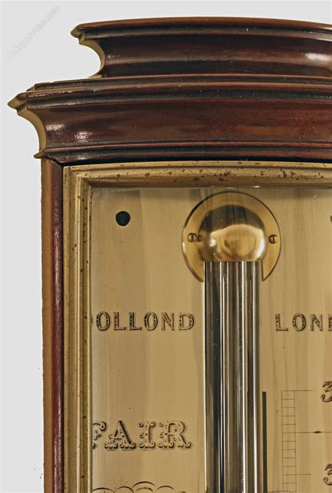 Antiques Atlas Bow Fronted Stick Barometer By Dollond Of London As A