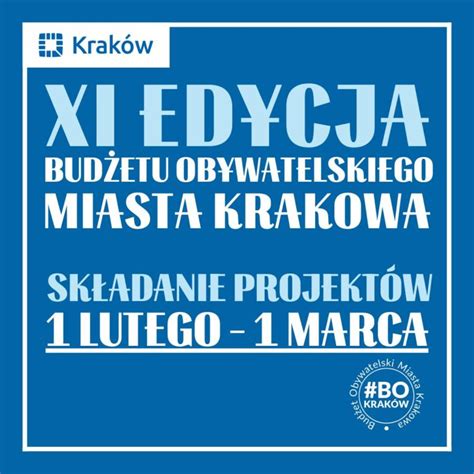 Budżet Obywatelski 2024 ruszyła XI edycja Dzielnica 2 Grzegórzki