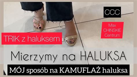 MIERZYMY na HALUKSA buty CCC MAX CHIŃSKIE CENTRUM TRIK NA HALUKSA