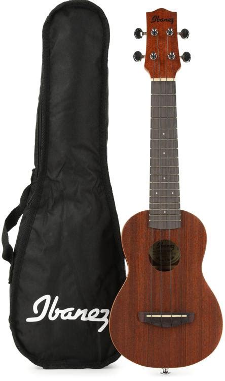 Ibanez Uks100 Soprano Ukulele Natural Sweetwater