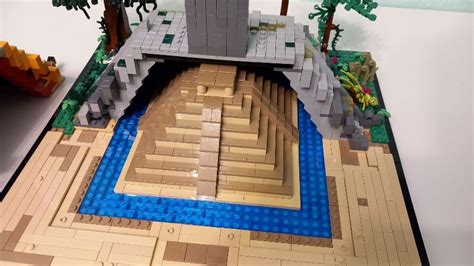 Lego Moc Mesoamerican Temple Or Then And Now In Mesoamerica Part 1