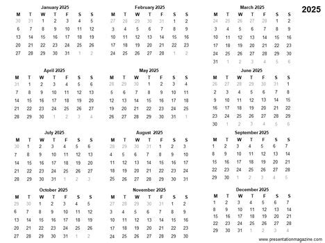 Free Calendar Printable Pages Templates Ppt Josi Wenona