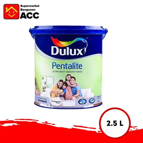 Jual Dulux Pentalite Warna Khusus Cat Tembok Premium Interior 2 5Liter