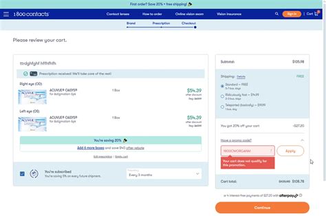 1 800 Contacts Promo Codes 30 Off Coupons In August 2024 Simplycodes