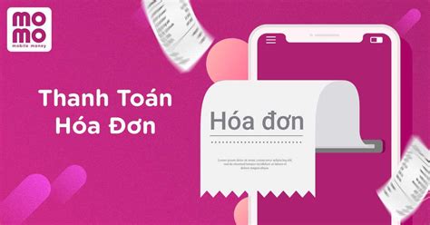 Thanh toán hóa đơn tiền điện nước internet truyền hình Ví MoMo