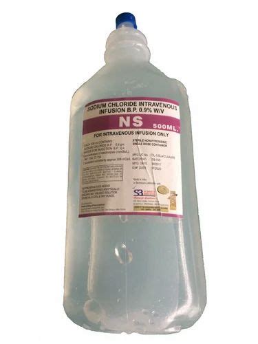 Hypertonic Liquid Rl 500 Ml Iv Fluids For Clinical