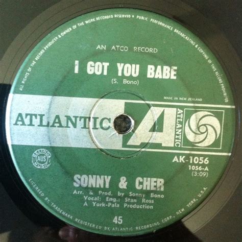 Sonny & Cher - I Got You Babe (1965, Vinyl) | Discogs