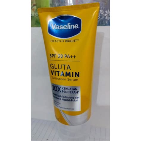 Jual VASELINE SPF 30 PA GLUTA VITAMIN Shopee Indonesia