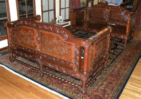 Renaissance Architecture - Spanish Revival Sofa, Tuscan Old World Sofa ...