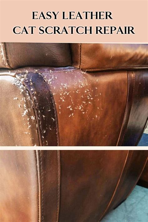 How To Repair Scratches On Leather Couch