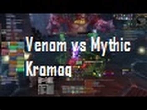 Venom Vs Mythic Kromog YouTube