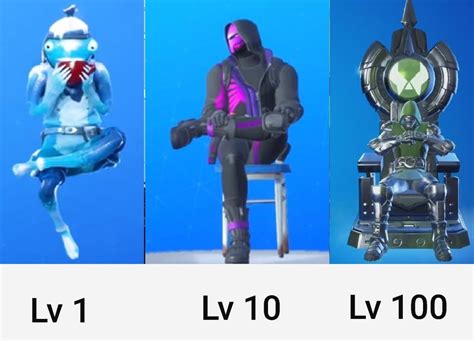 Chair Levels Fortnitebr