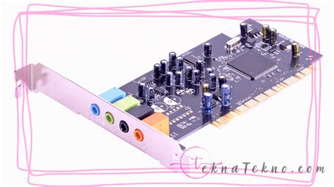 Apa Itu Soundcard Pengertian Fungsi Dan Cara Kerjanya Update 2024