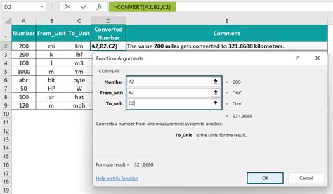 Convert Function In Excel Formula Examples How To Use