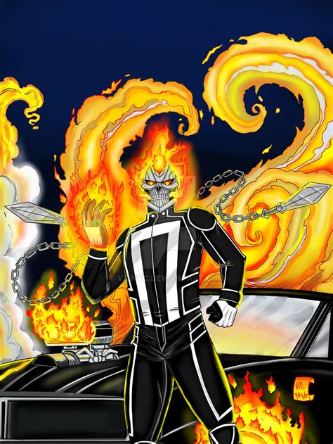 Robbie Reyes Ghost Rider By Vicnyc On Deviantart