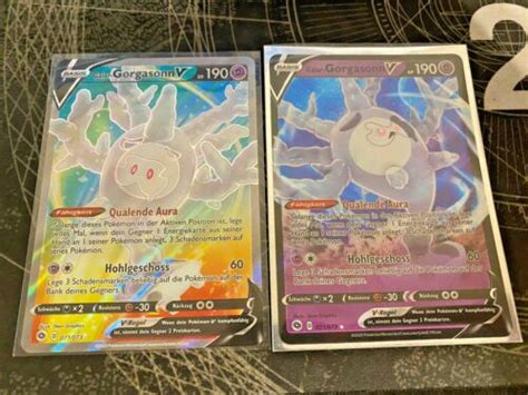 Gorgasonn V 21 073 Full Art Weg Des Champs Pokemon Karte Set Deutsch